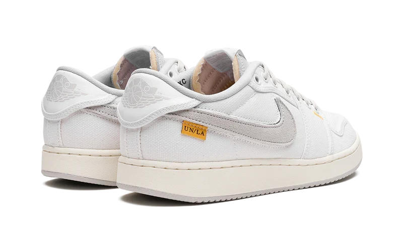 Nike Air Jordan 1 White Neutral Grey Suede Leather