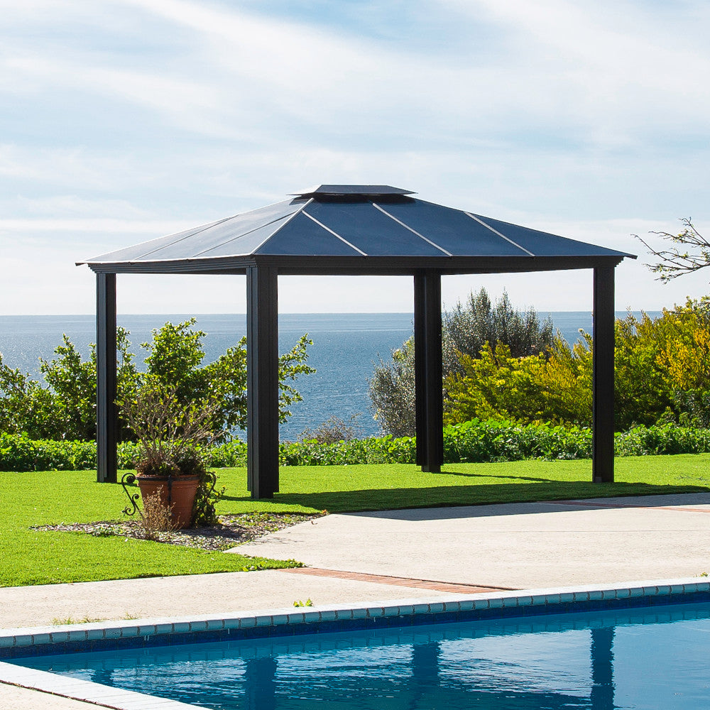 Paragon Outdoor Santa Monica Hard Top Gazebo