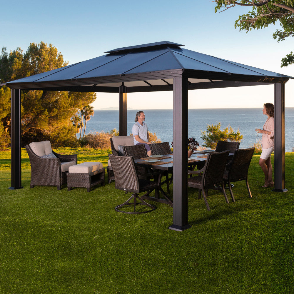 Paragon Outdoor Santa Monica Hard Top Gazebo