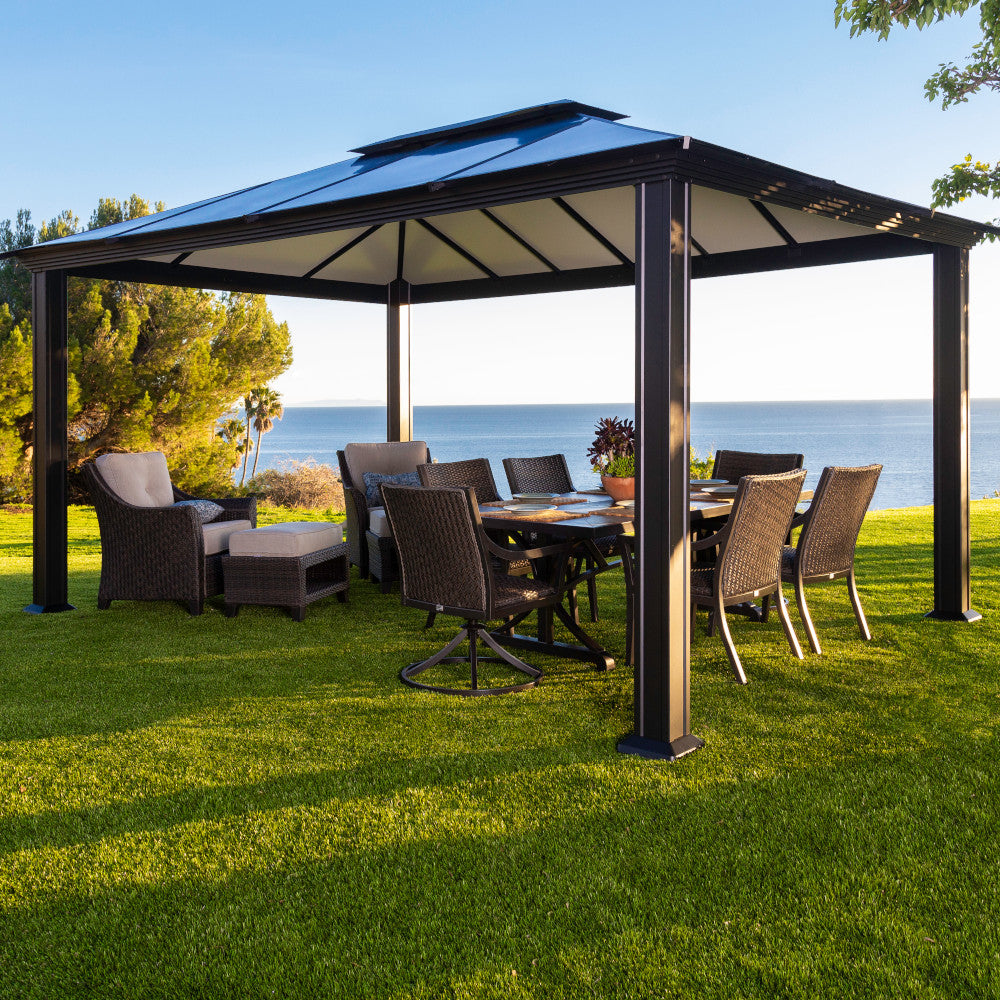 Paragon Outdoor Santa Monica Hard Top Gazebo