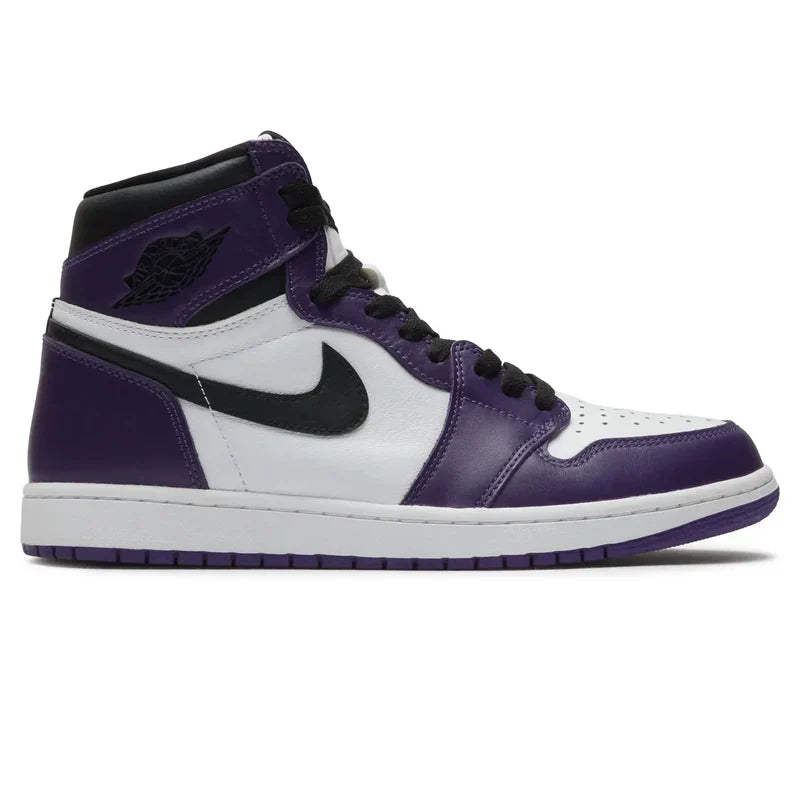 Nike Air Jordan 1 Retro High Court Purple White Cowhide
