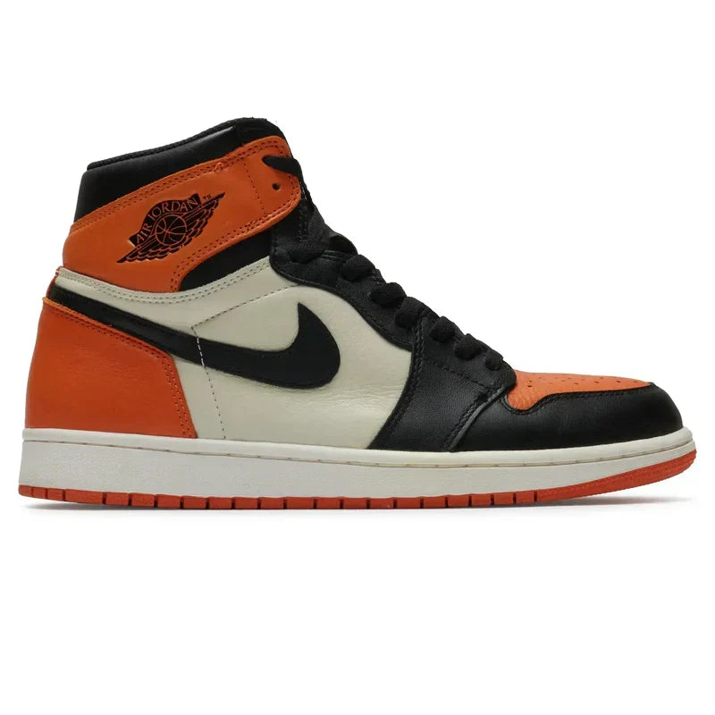 Nike Air Jordan 1 Retro Orange Black Cowhide