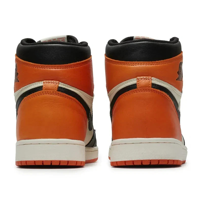 Nike Air Jordan 1 Retro Orange Black Cowhide
