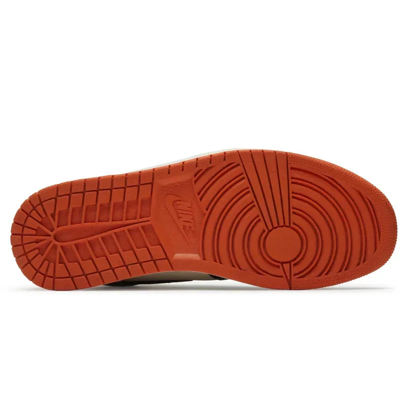 Nike Air Jordan 1 Retro Orange Black Cowhide