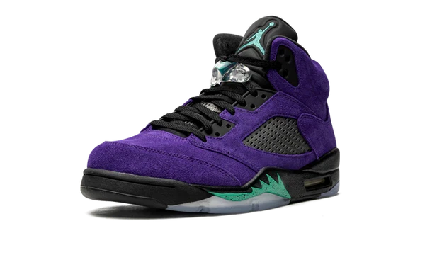 Nike Air Jordan 5 Retro Dark Purple Black Suede