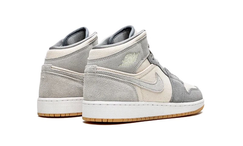 Nike Jordan 1 Mid SE Coconut Milk Particle Grey Suede