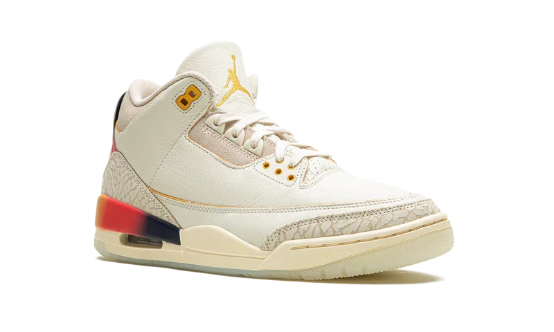 Nike Air Jordan 3 x J Balvin Cream Cowhide Suede
