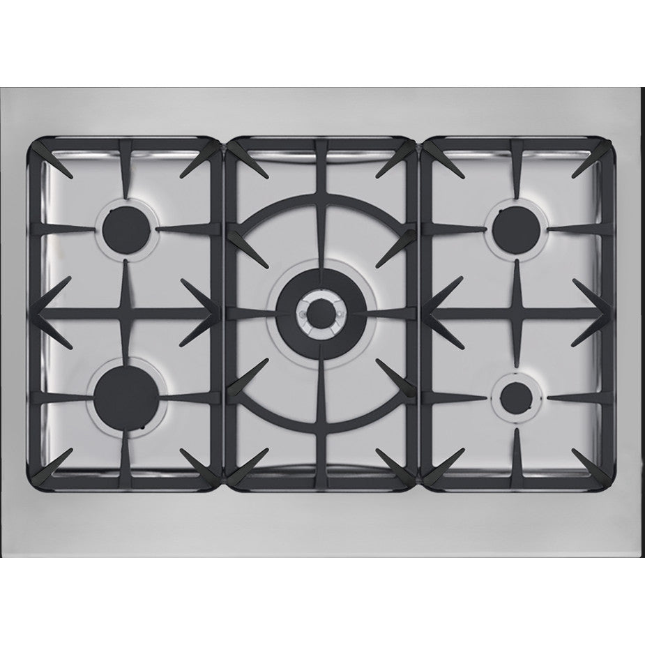 Superiore RL361GPW_S_ LA CUCINA 36" Classic Pearl White Gas Range with 5 Burners and Convection Oven