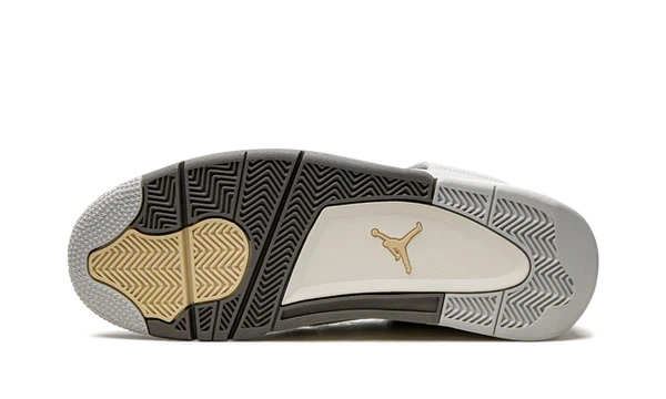 Nike Air Jordan 4 Light Gray Suede Leather