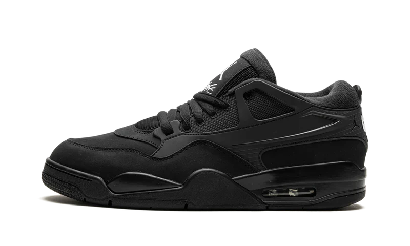 Nike Air Jordan 4 Black Suede Leather