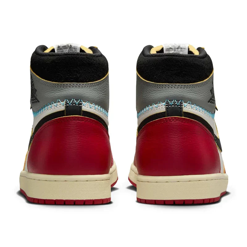 Union LA x Air Jordan 1 Retro White Red Gray Cowhide