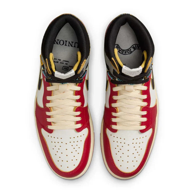 Union LA x Air Jordan 1 Retro White Red Gray Cowhide
