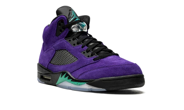 Nike Air Jordan 5 Retro Dark Purple Black Suede