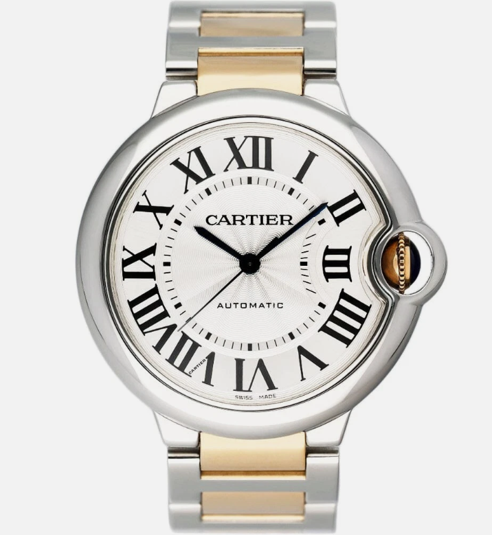 Cartier Ballon Bleu 36mm Steel and Yellow Gold Watch
