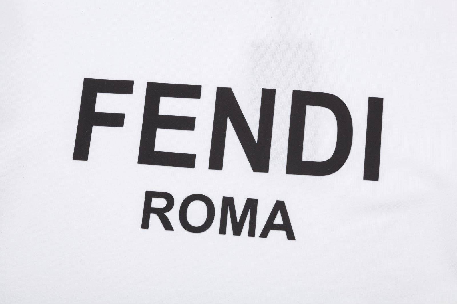 Fendi 2026 Men's Short-Sleeve T-Shirt Cotton 806036