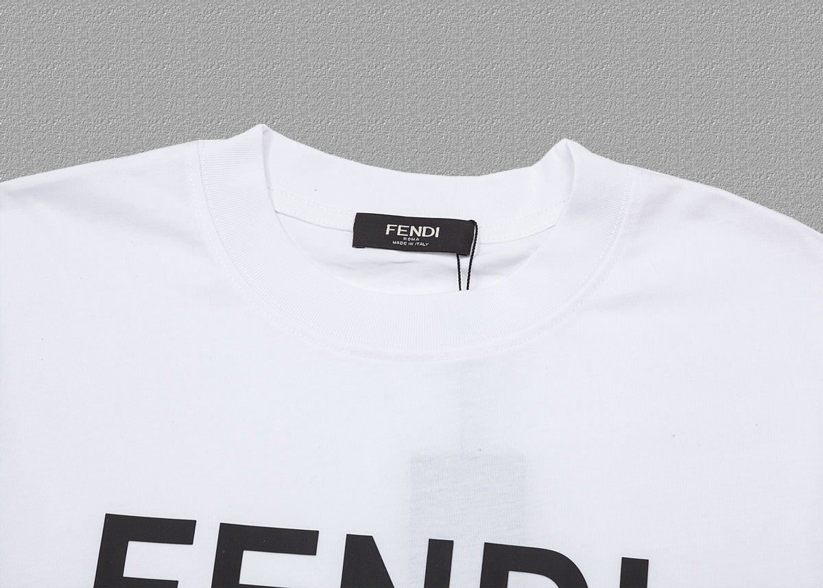 Fendi 2026 Men's Short-Sleeve T-Shirt Cotton 806036