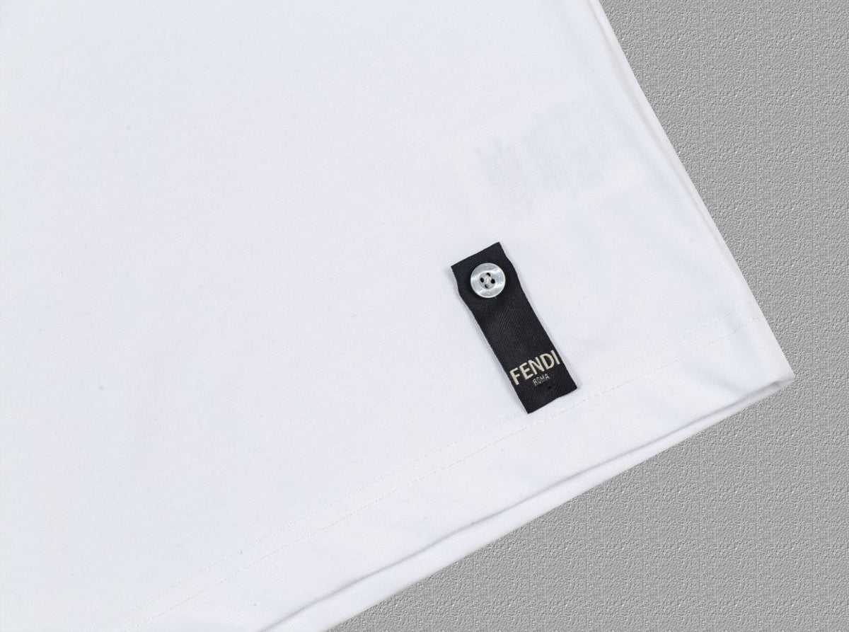 Fendi 2026 Men's Short-Sleeve T-Shirt Cotton 806036