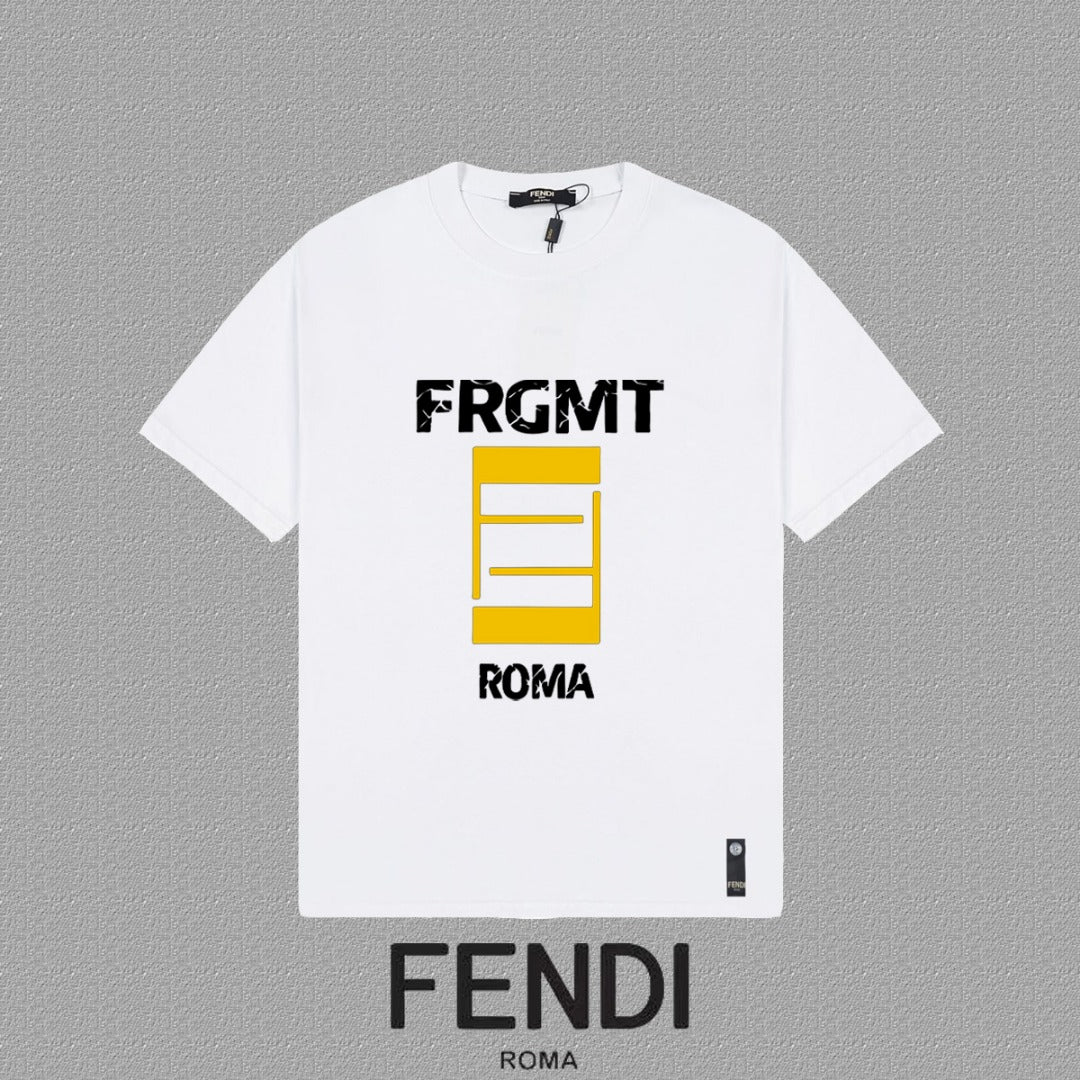 Fendi 2026 Men's Short-Sleeve T-Shirt Cotton 806047
