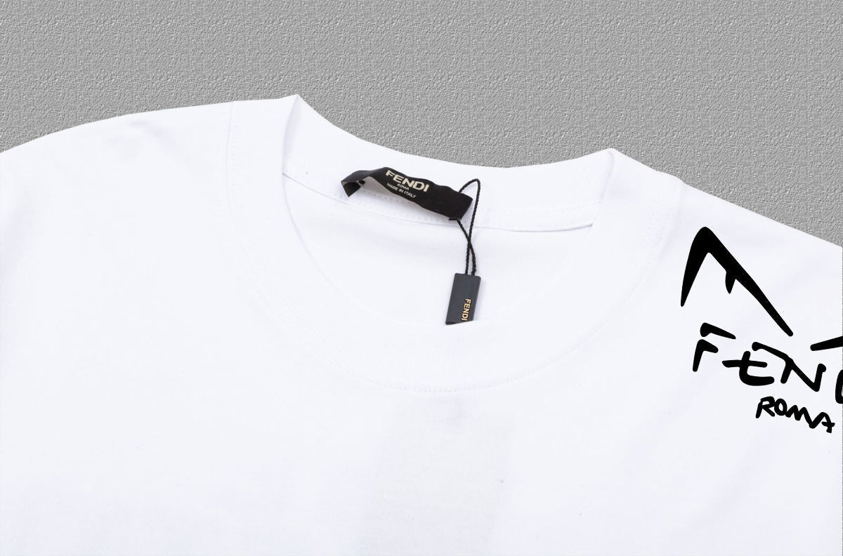 Fendi 2026 Men's Short-Sleeve T-Shirt Cotton 806059