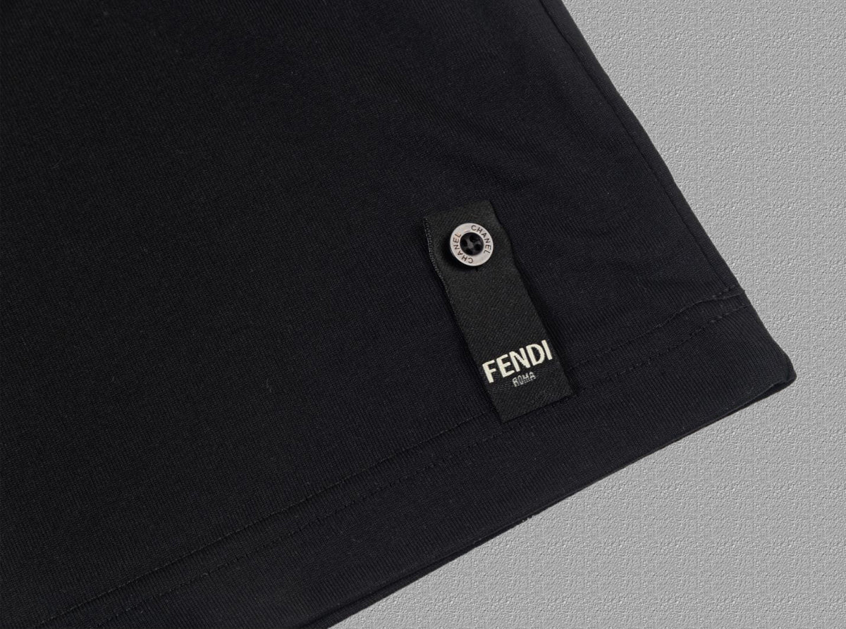 Fendi 2026 Men's Short-Sleeve T-Shirt Cotton 806061