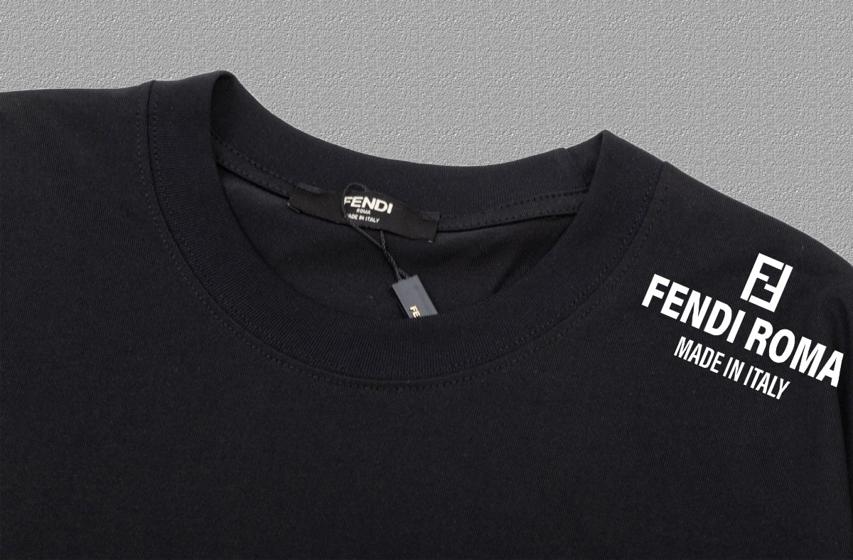 Fendi 2026 Men's Short-Sleeve T-Shirt Cotton 806067