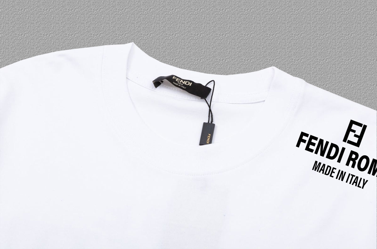 Fendi 2026 Men's Short-Sleeve T-Shirt Cotton 806067