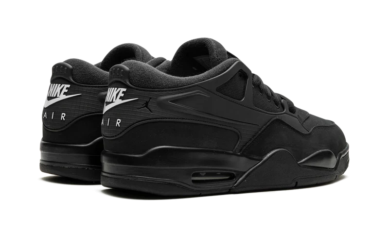 Nike Air Jordan 4 Black Suede Leather