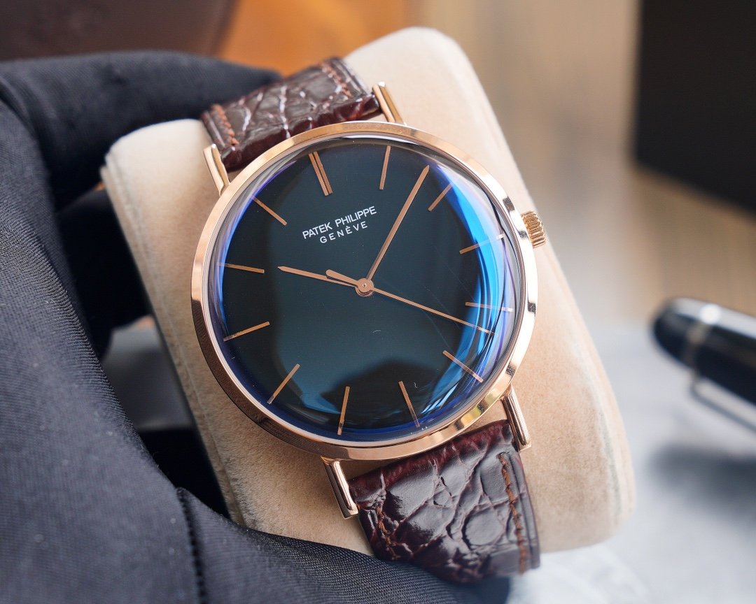 PATEK CALATRAVA ROSE GOLD SUPER THIN MANAUL WOUND