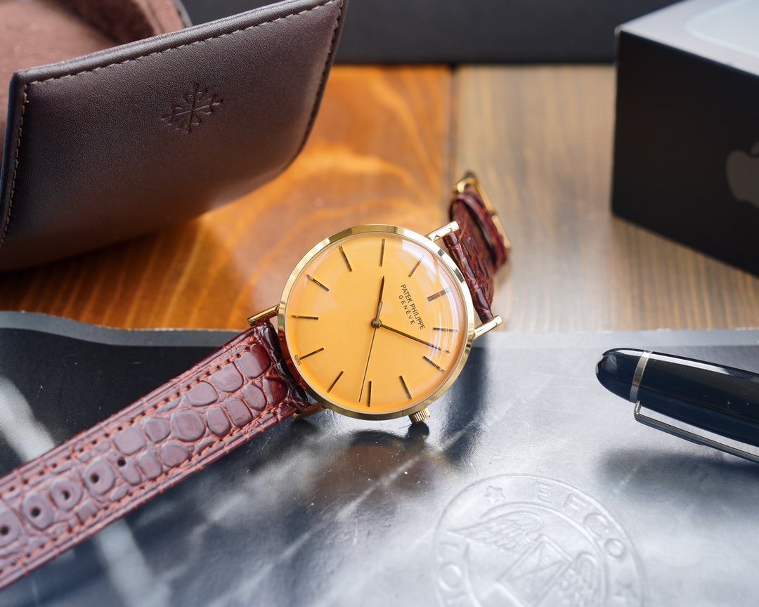 PATEK CALATRAVA ROSE GOLD SUPER THIN MANAUL WOUND