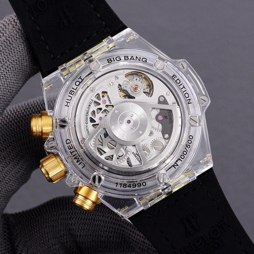 BIG BANG UNICO 42 SAPPHIRE YELLOW DIAL