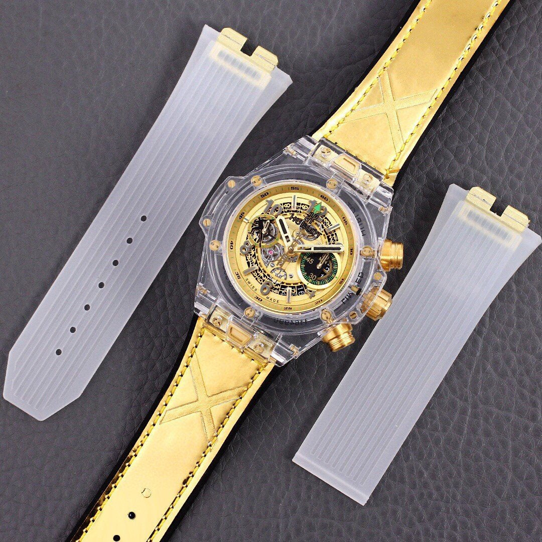 BIG BANG UNICO 42 SAPPHIRE YELLOW DIAL